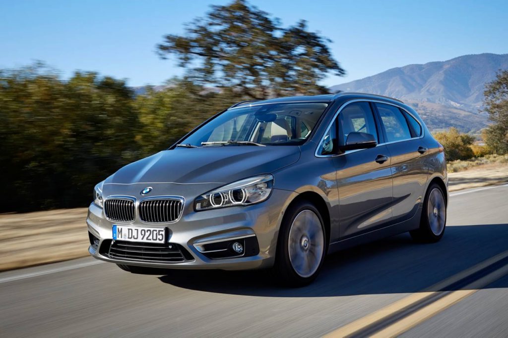 The BMW 2 Series Active Tourer. The BMW 2 Series Active Tourer.